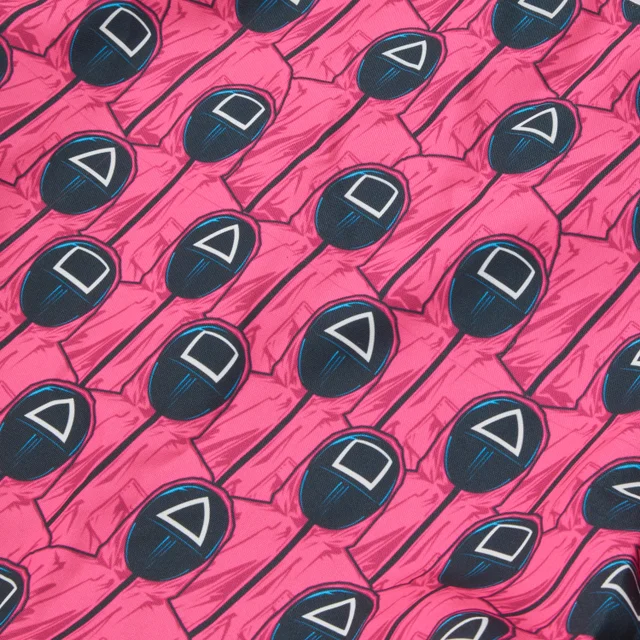 Squid Game Shape Masks Tote Bag