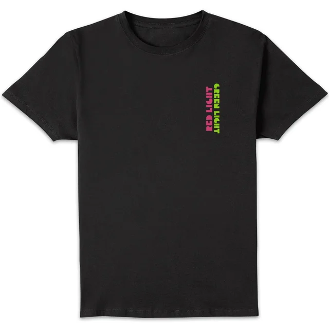 Squid Game Red Light Green Light Men's T-Shirt - Black