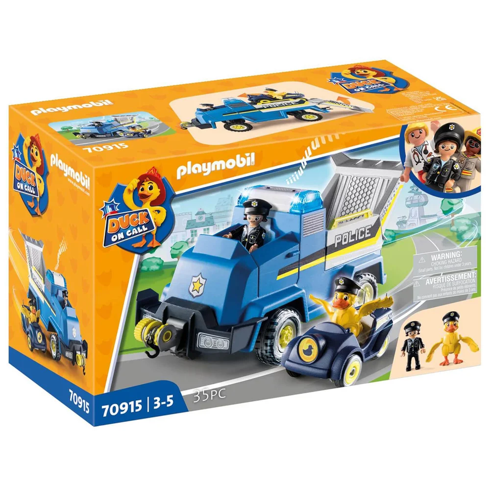 Playmobil D.O.C.- Police Emergency Vehicle (70915) Image 1