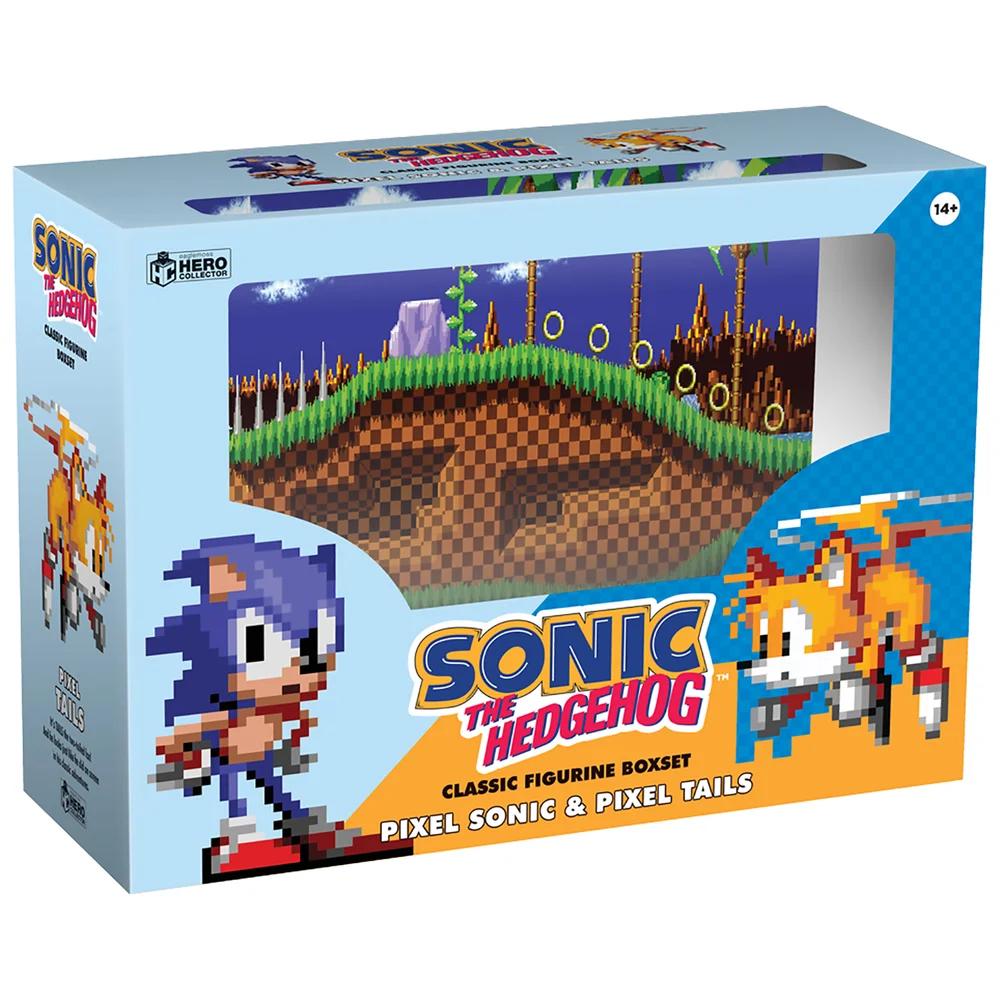 Eaglemoss Pixel Sonic and Pixel Tails Boxset Image 1
