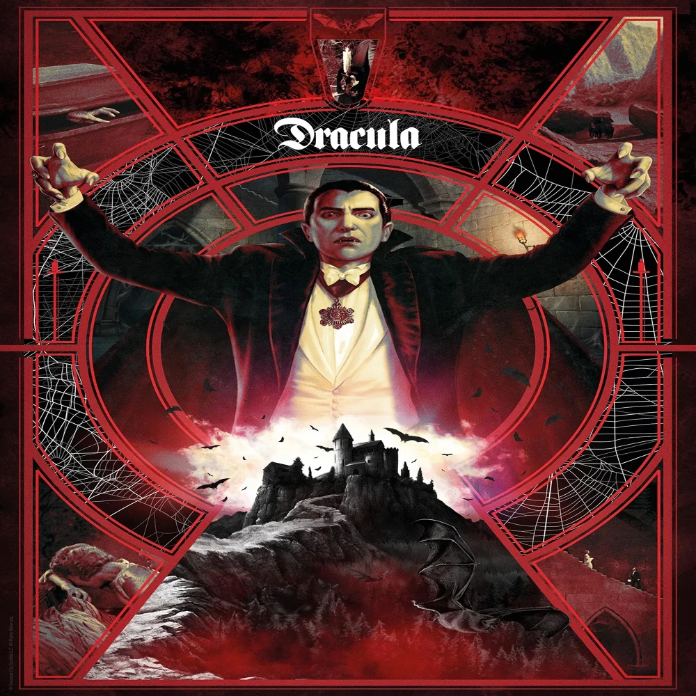 Fanattik Dracula Limited Edition Wall Art Image 1