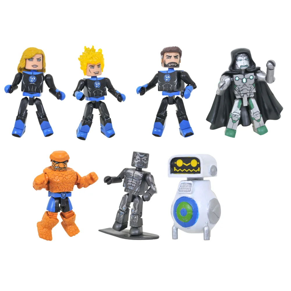 Diamond Select Fantastic Four Minimates Deluxe Box Set Image 1