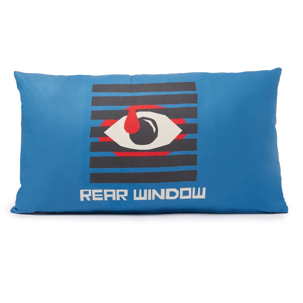 Hitchcock Rear Window Spy Rectangular Cushion - 30x50cm - Soft Touch Image 1