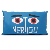 Hitchcock Vertigo Spiral Rectangular Cushion
