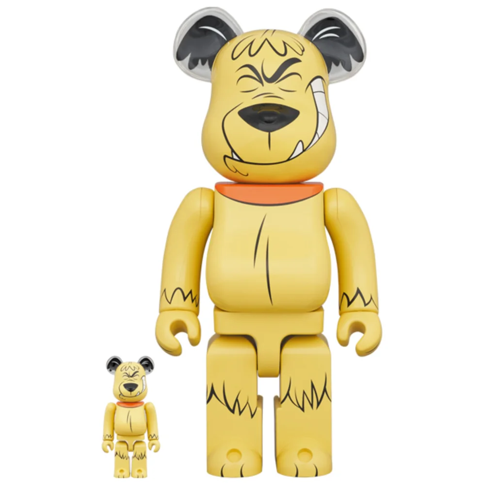 Medicom Wacky Races 100% & 400% Be@rbrick 2-Pack - Muttley Image 1