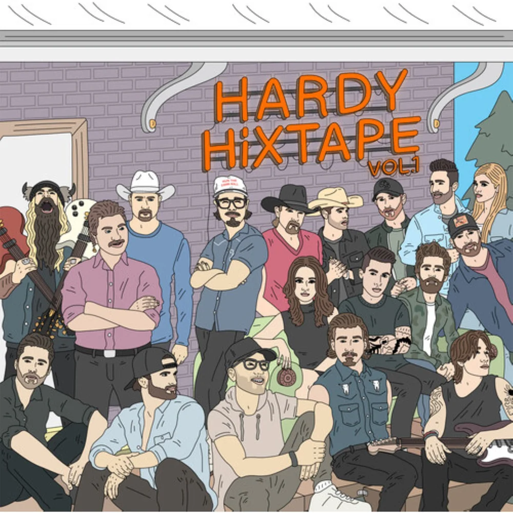 Hardy - HIXTAPE: Vol. 1 Vinyl (Clear Orange) Image 1