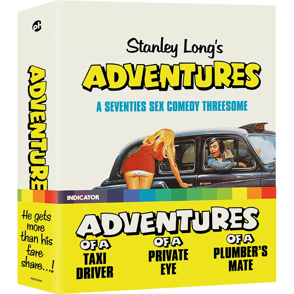 Stanley Long's Adventures: A Seventies Sex Comedy Threesome (UK Limited Edition) Image 1