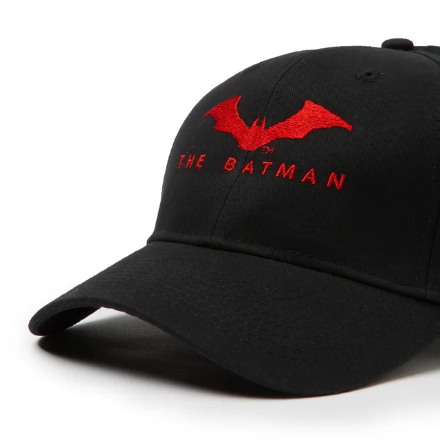 The Batman The Bat Embroidered Baseball Cap - Black