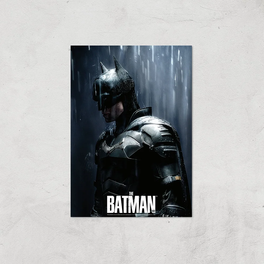 The Batman Gotham Hero Giclee Art Print - A4 - Print Only Image 1