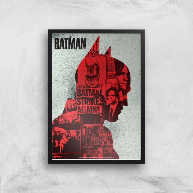 The Batman Silhouette Giclee Art Print