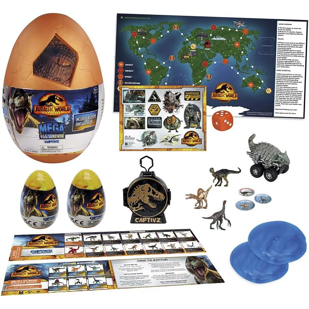 Jurassic World Captivz Dominion Mega Egg Image 1