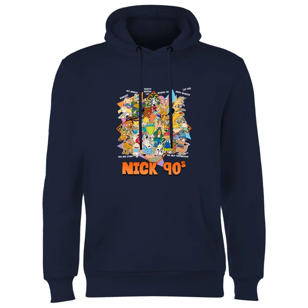 Nickelodeon Nostalgia For Nickleodeon Hoodie - Navy - XL Image 1