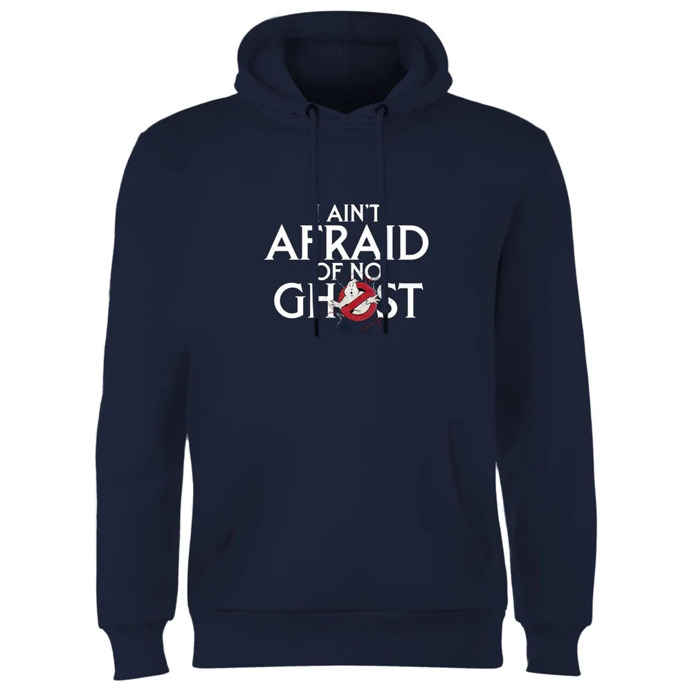 Ghostbusters I Ain't Afraid Of No Ghost Hoodie - Navy - S Image 1