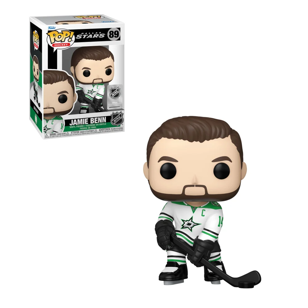 NHL Stars Jamie Benn Road Jersey Funko Pop! Vinyl Image 1
