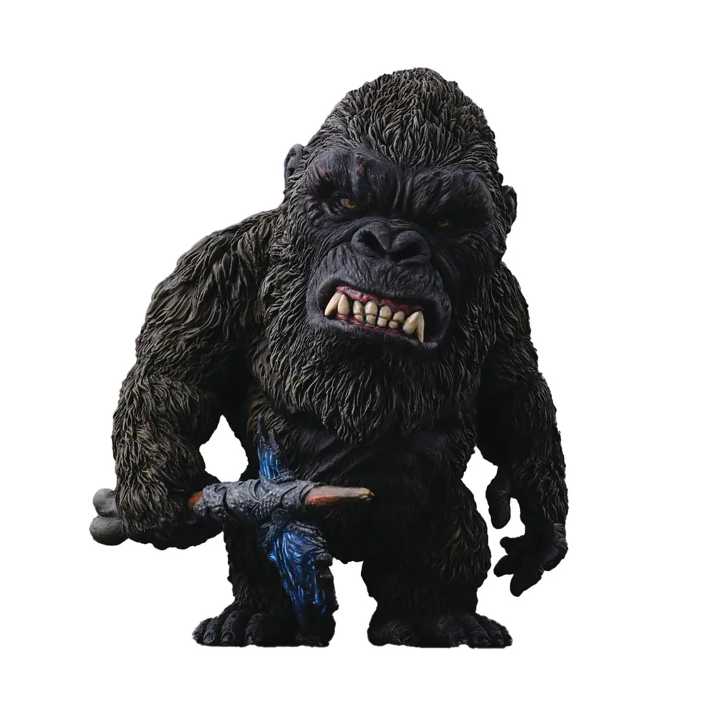 X-Plus DefoReal Series Godzilla Vs. Kong Soft Vinyl Figure - Kong (2021) Image 1