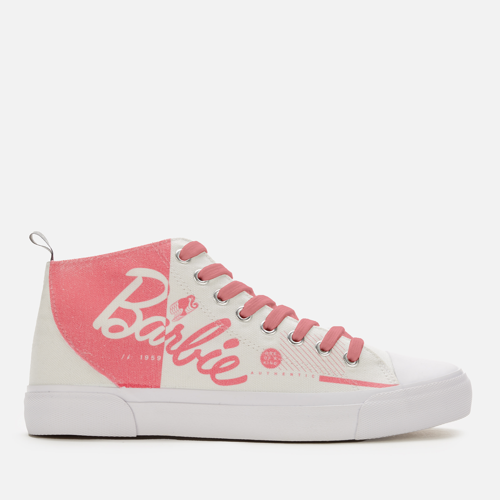Akedo x Barbie High Top - White - UK 3 / EU 35.5 / US Men's 3.5 / Women's 5 Image 1