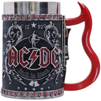 ACDC Back in Black Collectible Tankard 16cm - undefined undefined