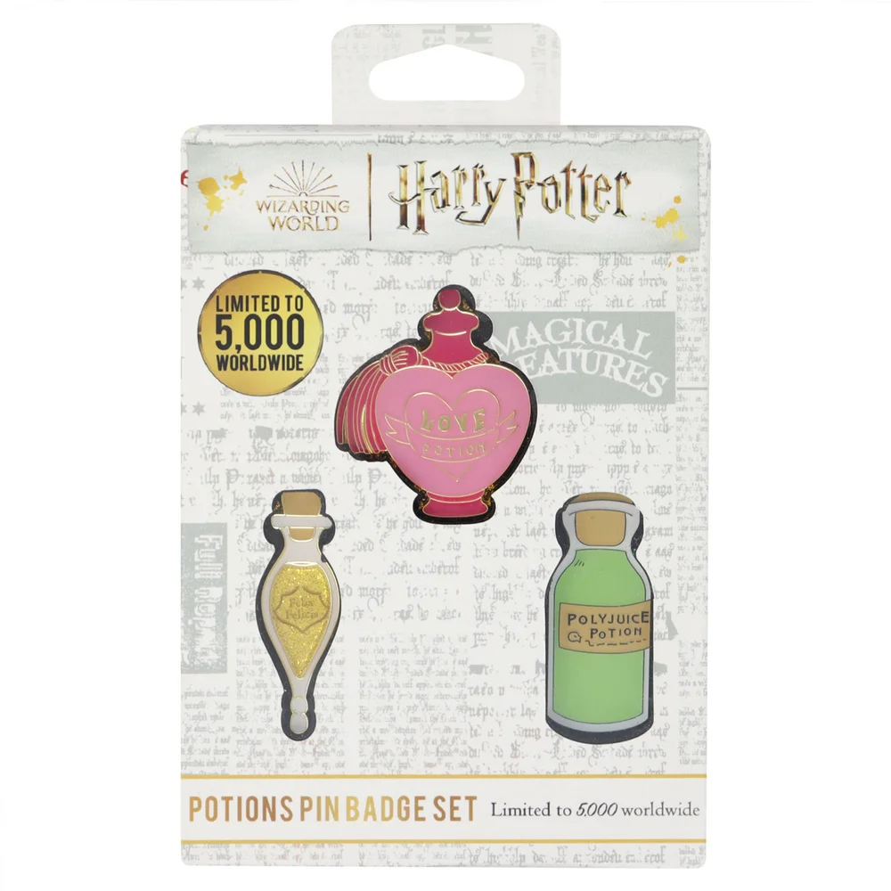 Fanattik Harry Potter Potion Pin Set Image 1