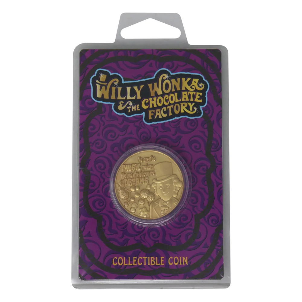 Fanattik Willy Wonka Collectible Coin Image 1