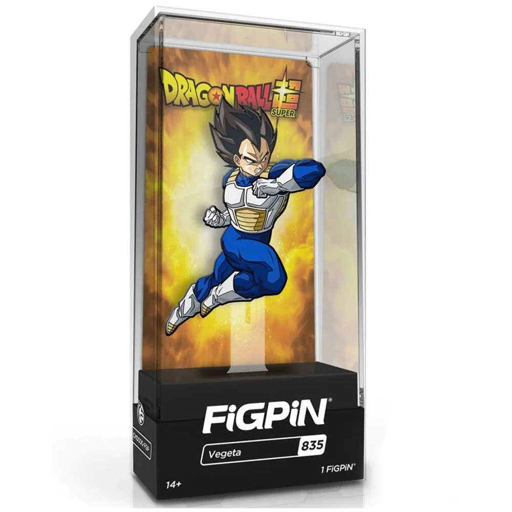 FiGPiN Dragon Ball Super 3" Enamel Pin - Vegeta Image 1