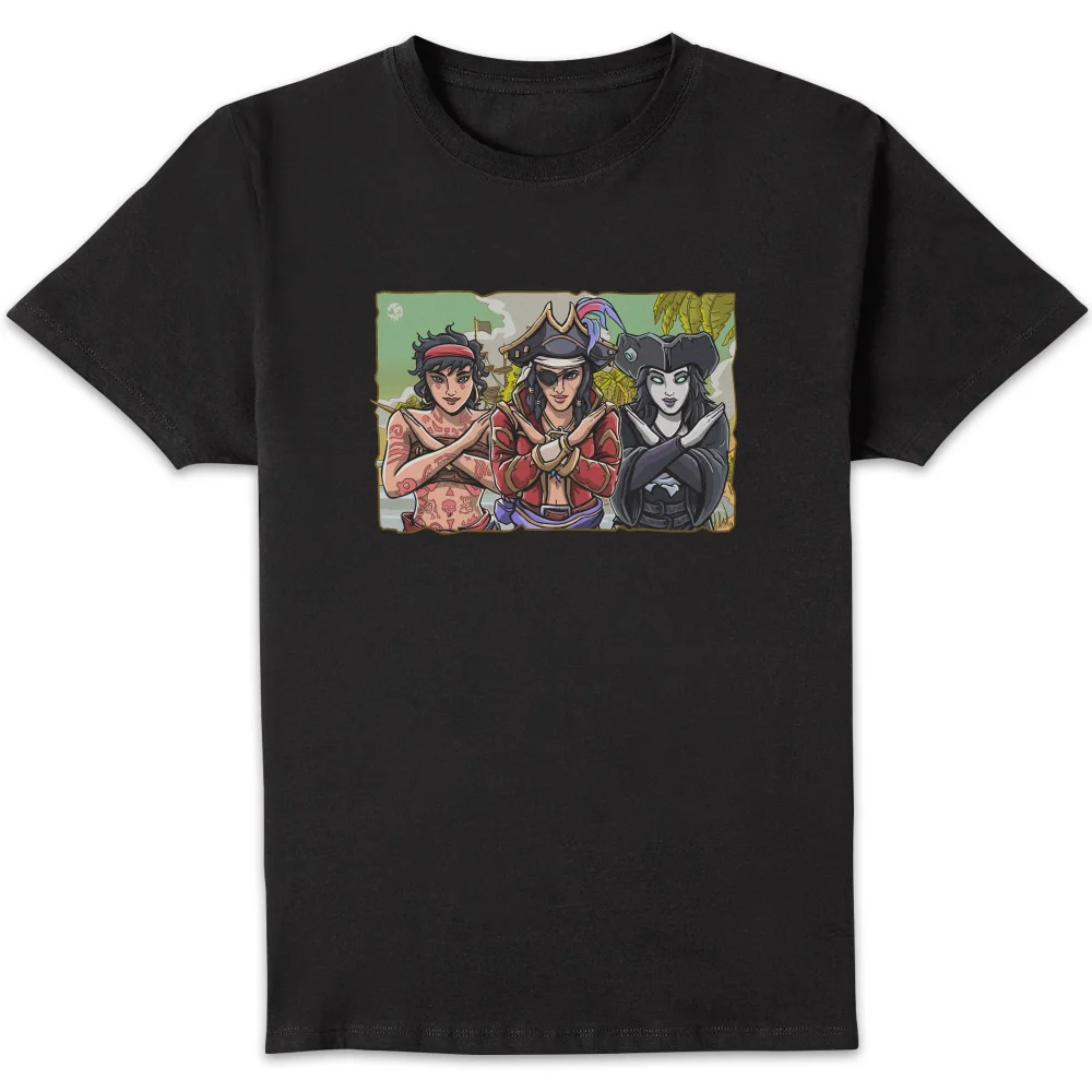 Sea Of Thieves International Women's Day Unisex T-Shirt - Black - S - Black Image 1