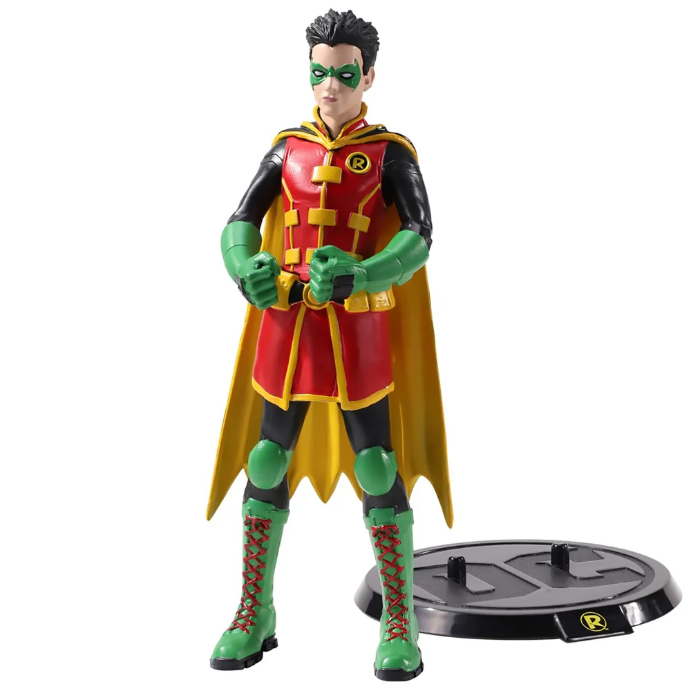 Noble Collection DC Comics Robin BendyFig 7 Inch Action Figure Image 1