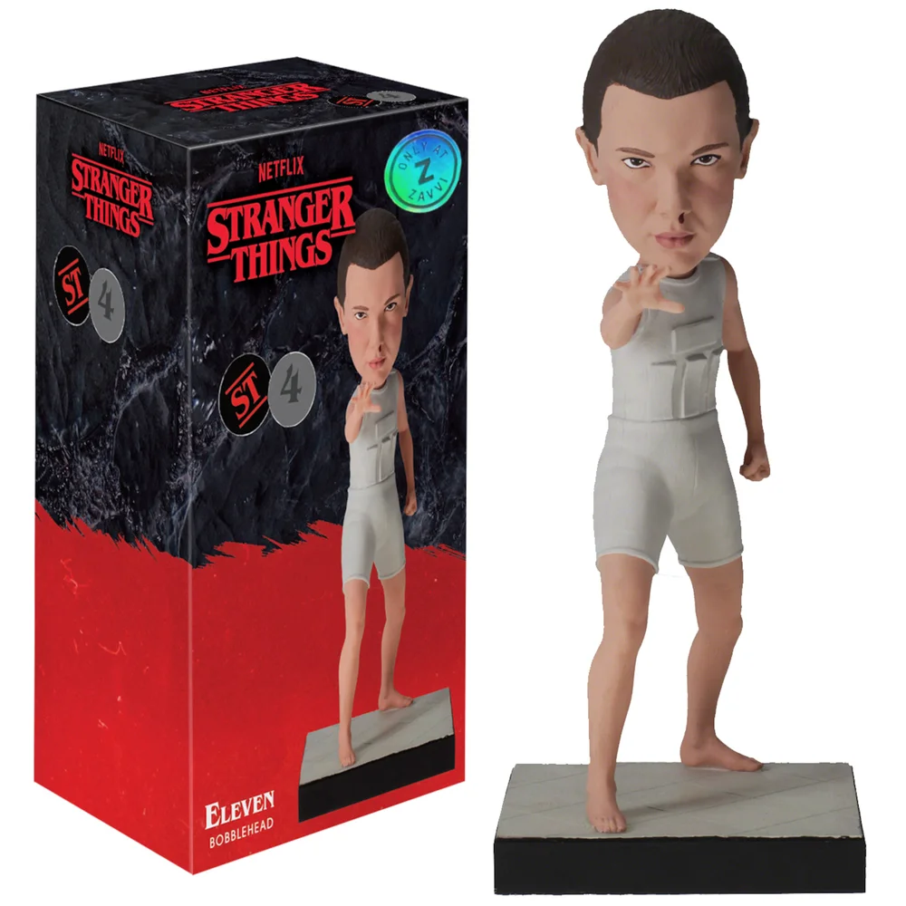 Royal Bobbles Stranger Things Eleven Haptic Suit Bobblehead Zavvi Exclusive Ltd to 1,000 Image 1