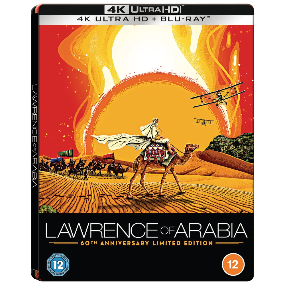 LAWRENCE OF ARABIA 4K ULTRA HD & BLU-RAY STEELBOOK Image 1