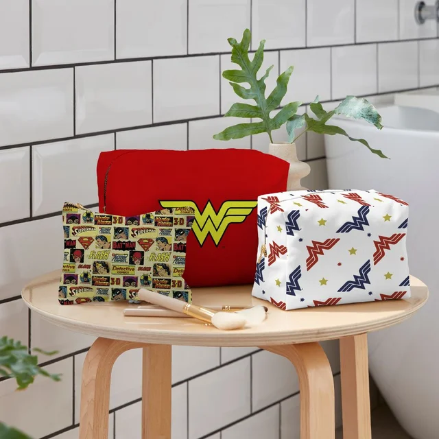 Jaws Doodle Pattern Makeup Bag