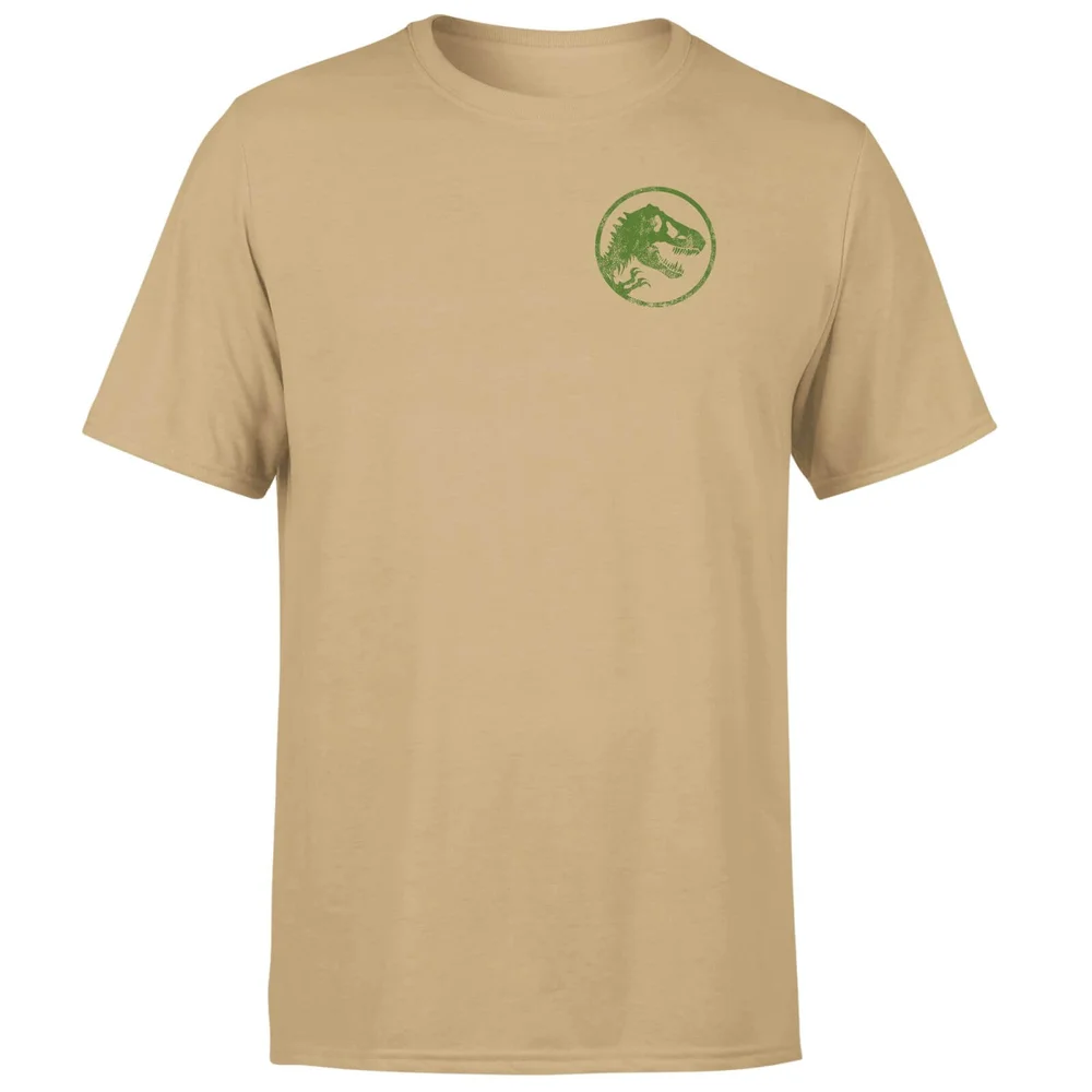 Jurassic Park Into The Wild Unisex T-Shirt - Tan - S Image 1