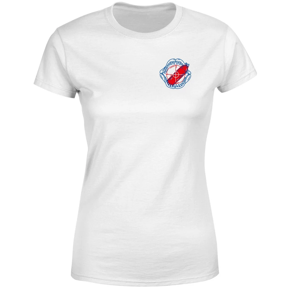 Jaws Smile Women's T-Shirt - White - XS Image 1