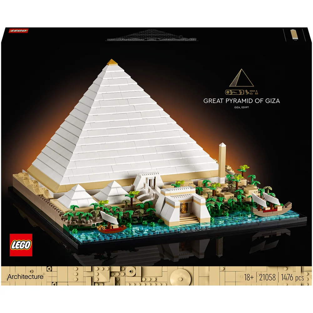 LEGO Architecture: Great Pyramid of Giza Set for Adults (21058) Image 1