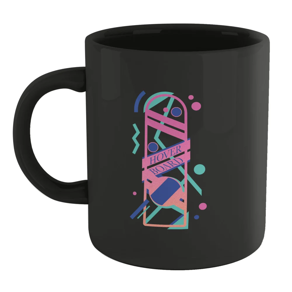 Back To The Future Hover Board Mug - Black Image 1