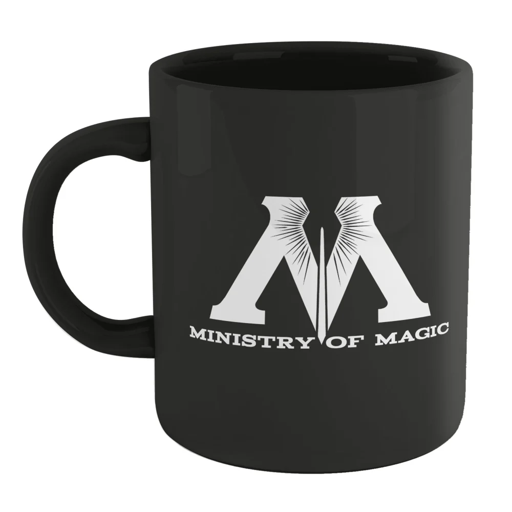 Harry Potter Ministry Of Magic Mug - Black Image 1