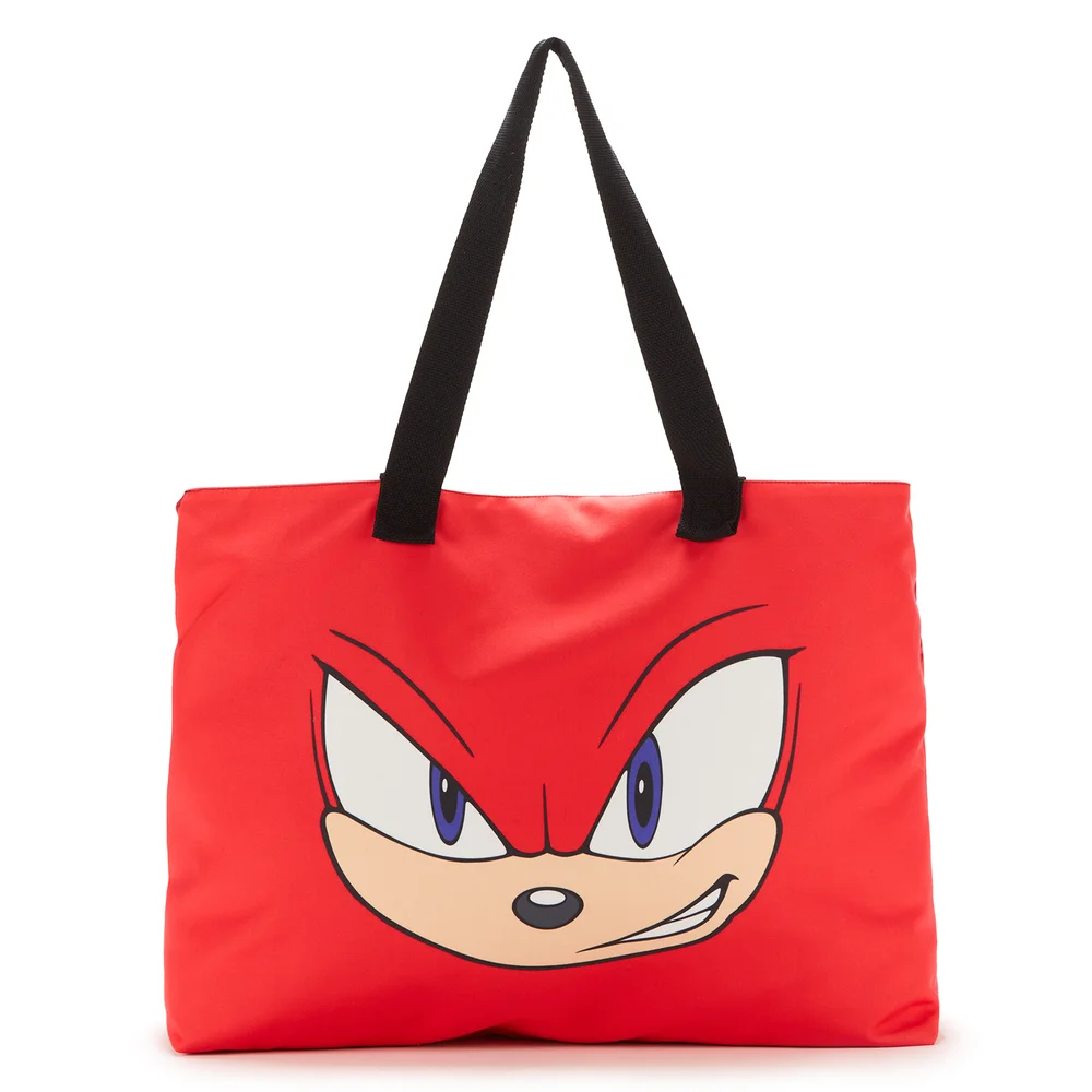 Sonic The Hedgehog Knuckles Face Tote Bag Image 1