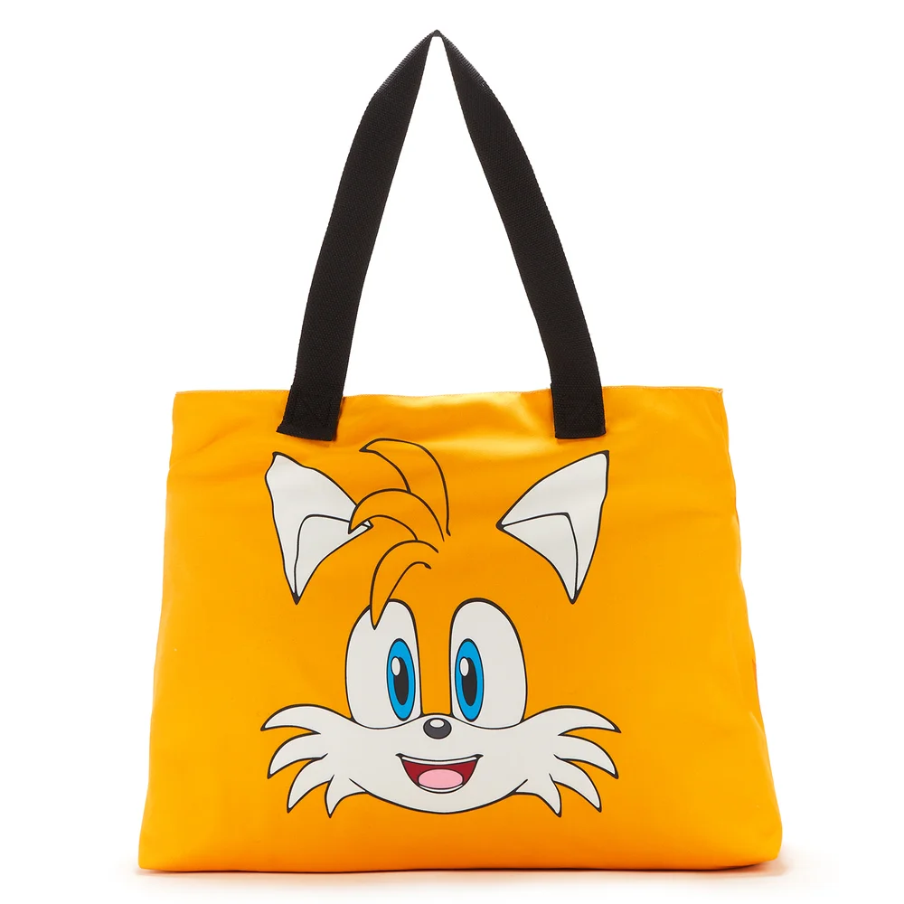 Sonic The Hedgehog Tails Face Tote Bag Image 1
