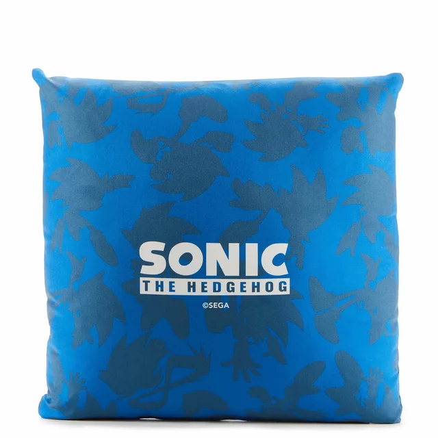 Sonic The Hedgehog Sonic Face Square Cushion