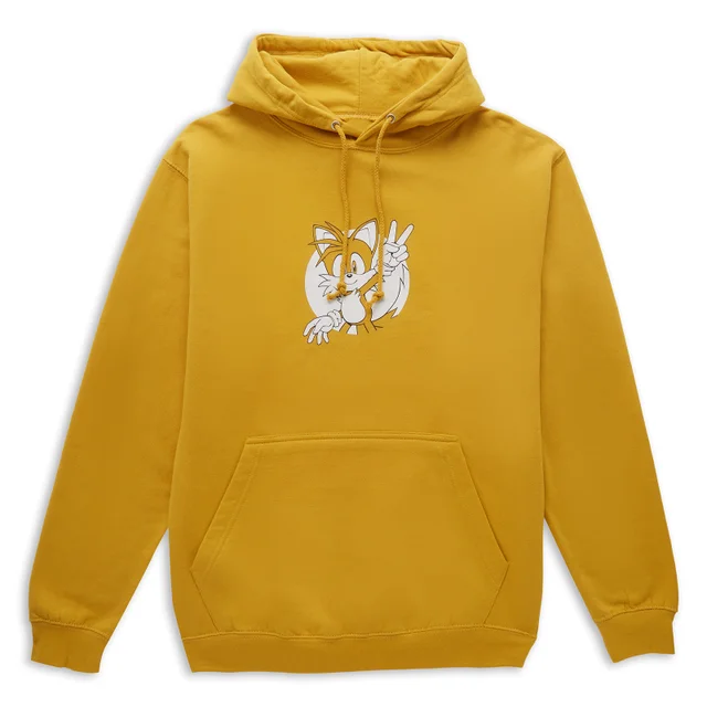 Sonic The Hedgehog Tails Hoodie - Mustard