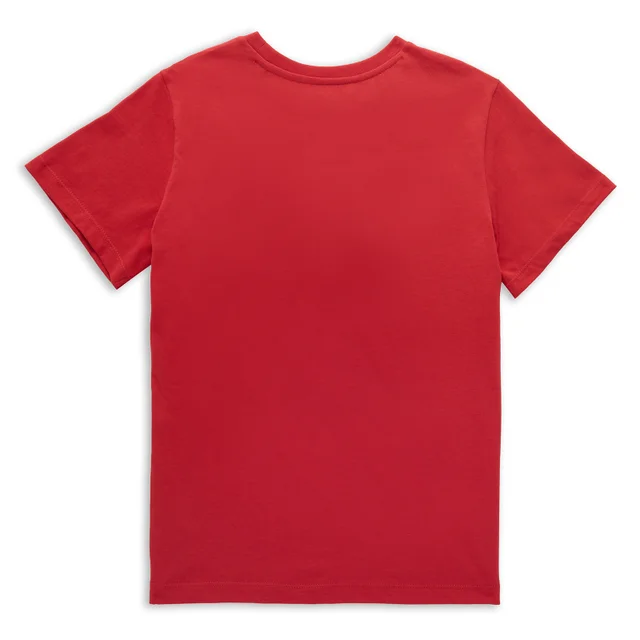 Sonic The Hedgehog Knuckles Face Kids' T-Shirt - Red