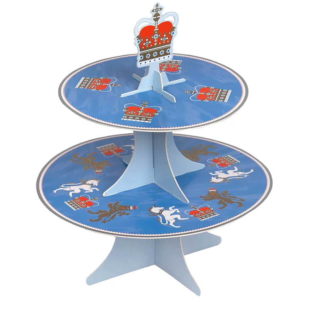 Right Royal Spectacle 2 Tier Cake Stand Image 1