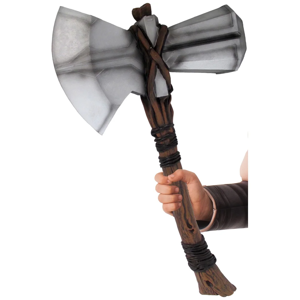 Official Rubies Marvel Thor Stormbreaker Hammer 20" Image 1