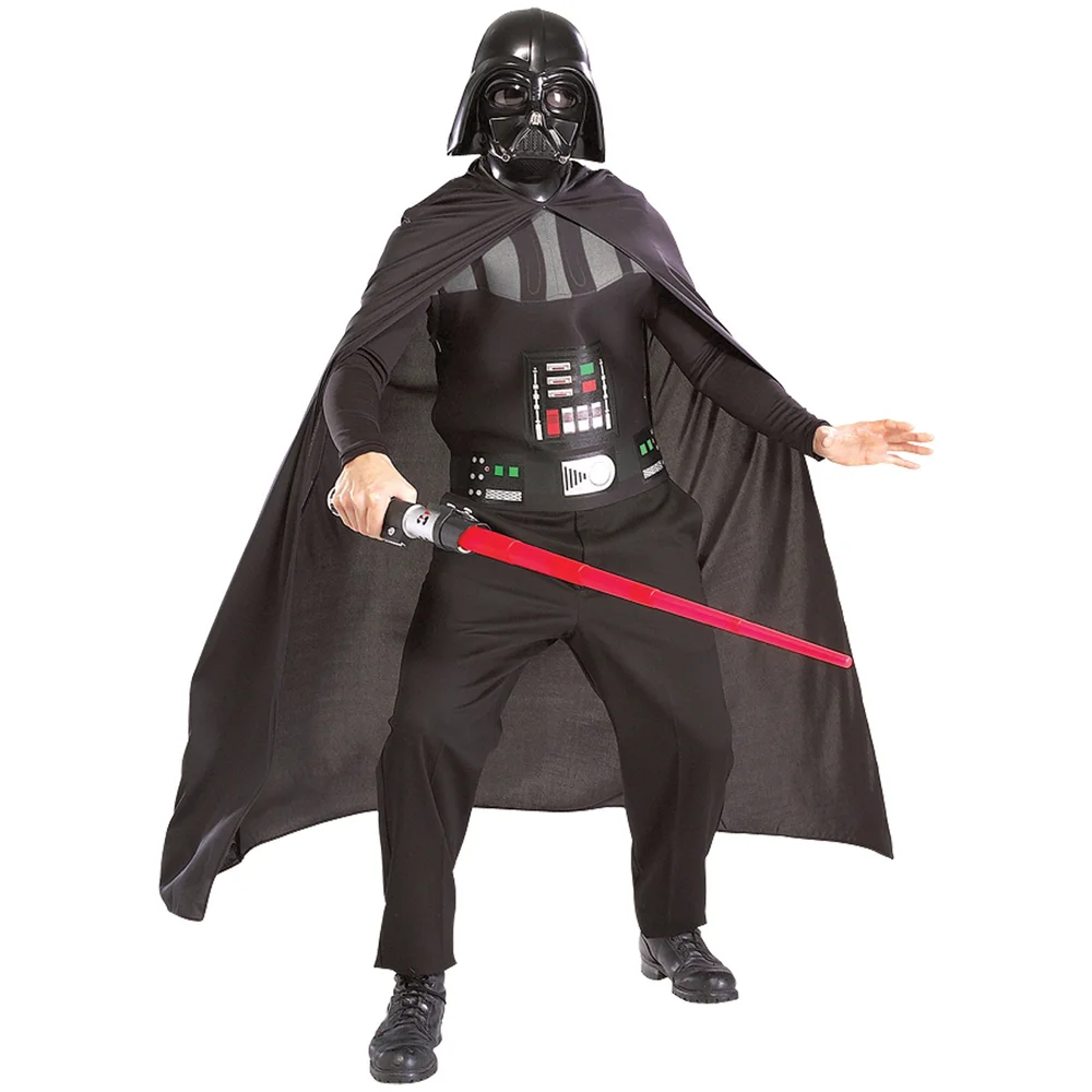 Official Rubies Star Wars Darth Vader With Light Saber Adult Costume - One Size Image 1
