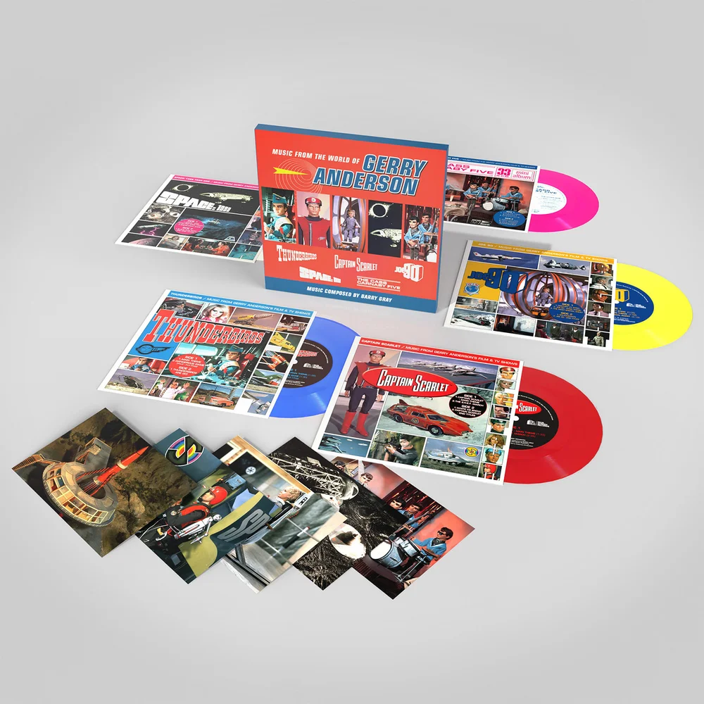 Gerry Anderson 7" Singles Limited Edition Zavvi Exclusive Box Set Image 1