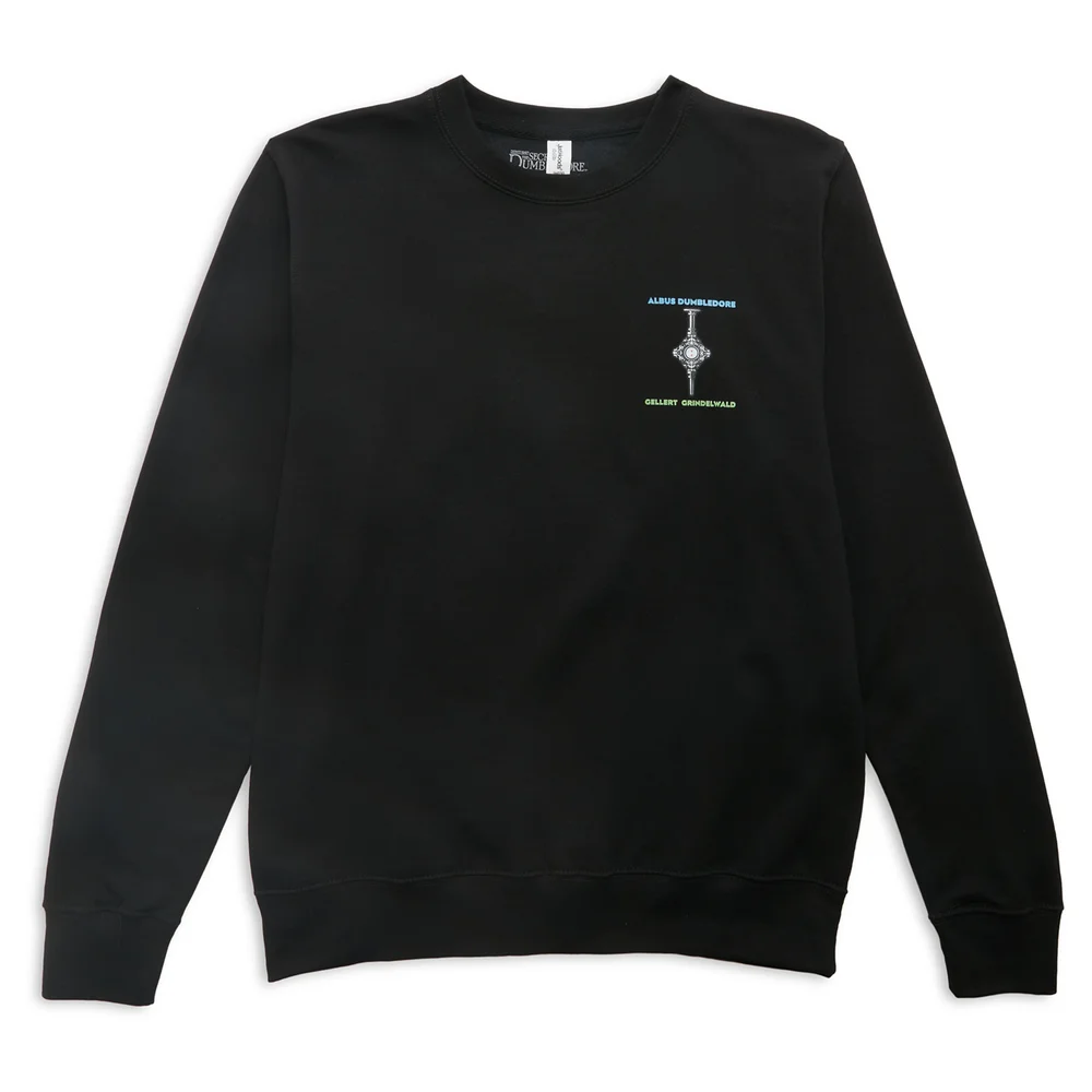 Fantastic Beasts Gellert Grindelwald & Albus Dumbledore Sweatshirt - Black - XS Image 1
