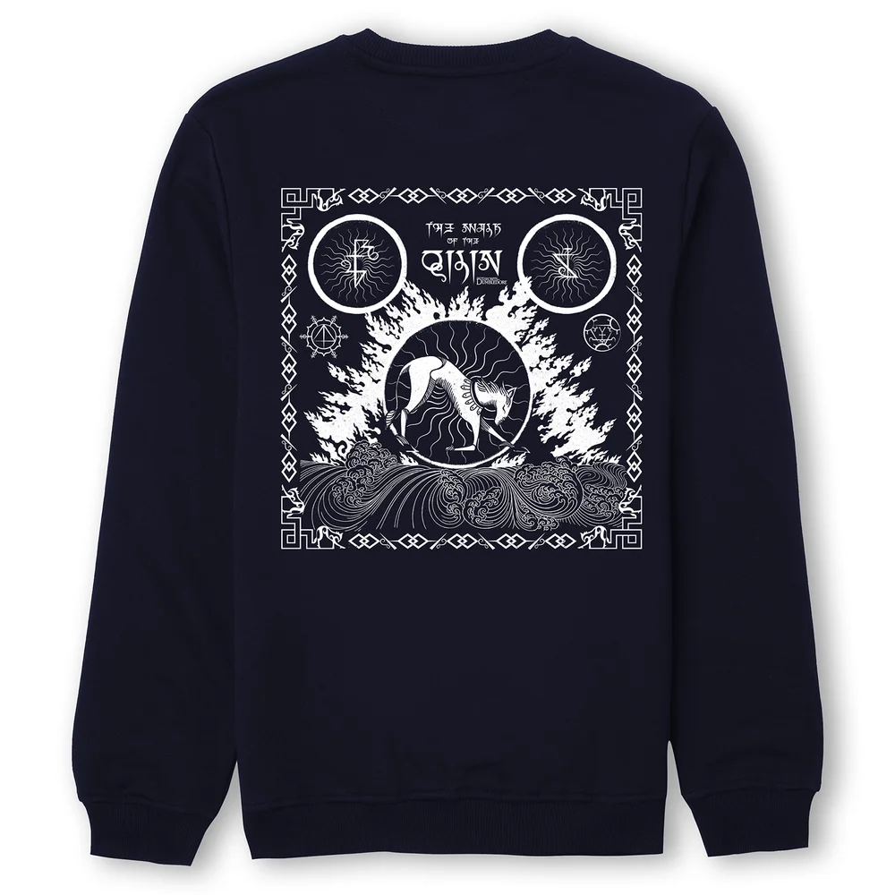 Fantastic Beasts Qilin Symbols Sweatshirt - Navy - S Image 1