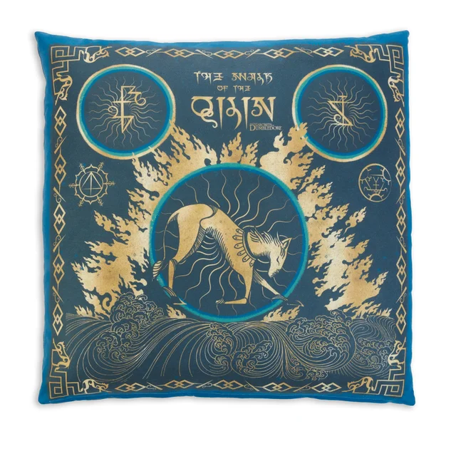 Decorsome x Fantastic Beasts The Walk Of The Qilin Square Cushion