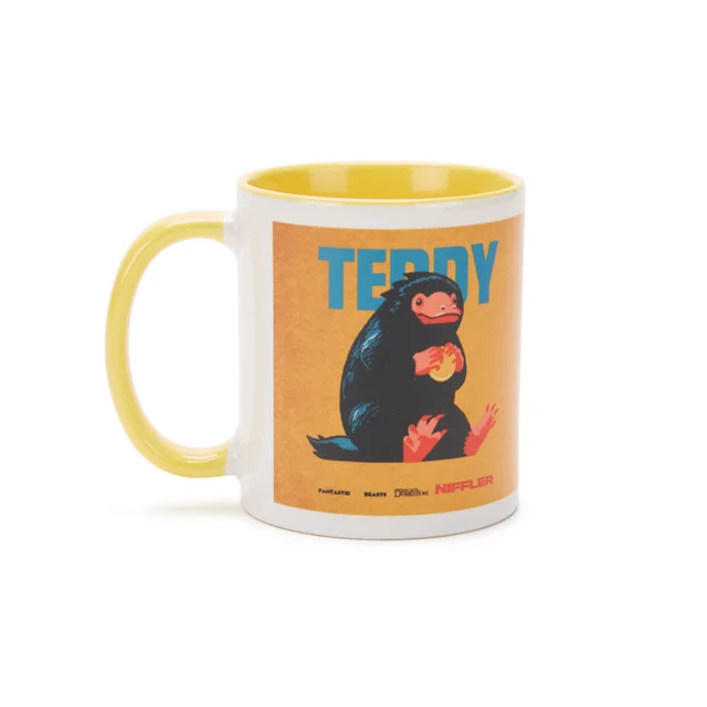 Fantastic Beasts Teddy Mug - Yellow