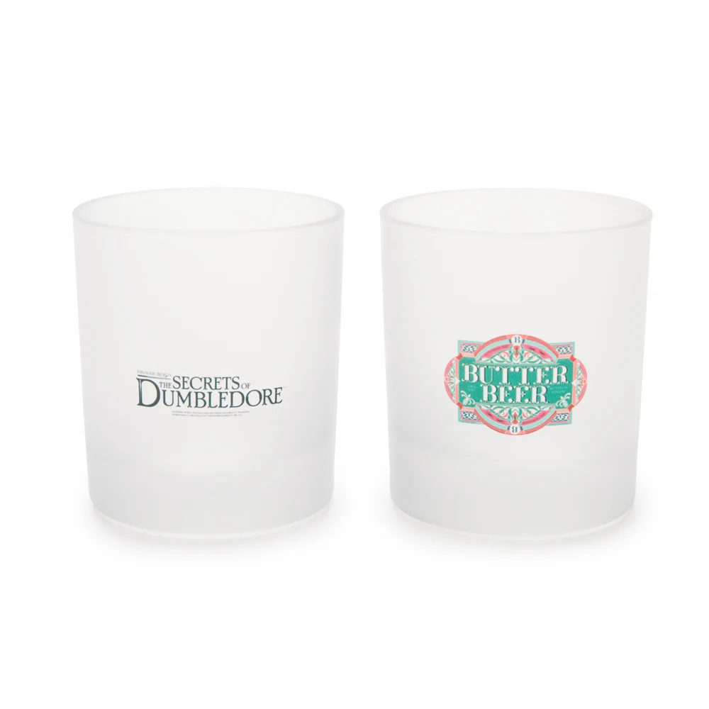 Fantastic Beasts Butter Beer Glass Tumbler Image 1