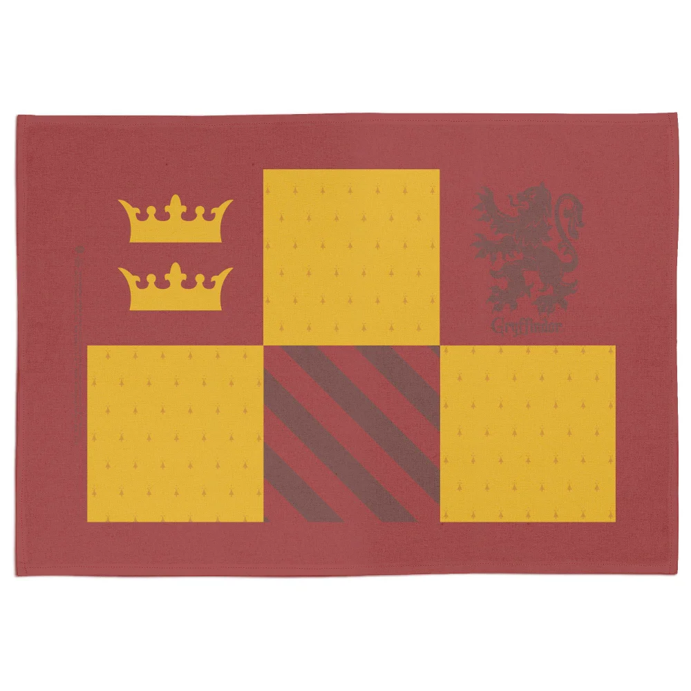 Harry Potter Gryffindor House Tea Towel Image 1