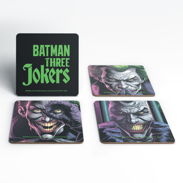 Batman Jokers Three Coaster Set